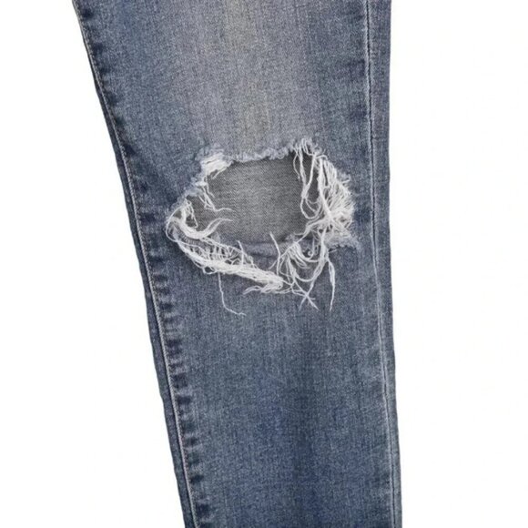 Joe's Jeans High Rise Skinny Ankle Distressed Light Wash Size 28 - Picture 4 of 14